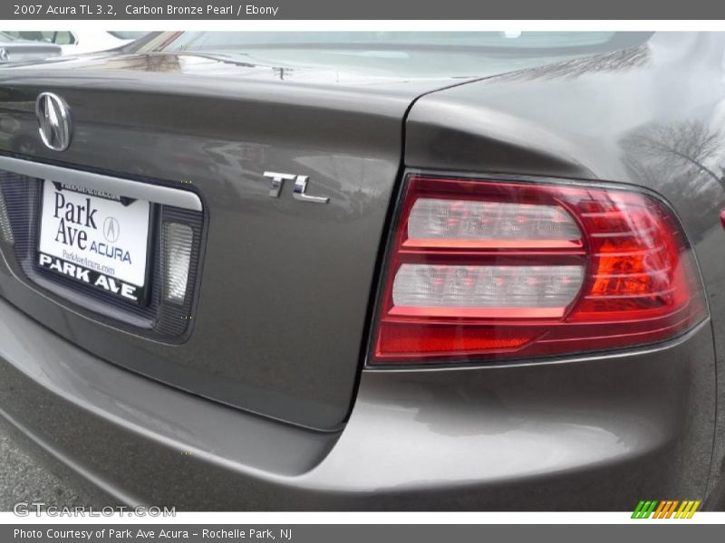 Carbon Bronze Pearl / Ebony 2007 Acura TL 3.2