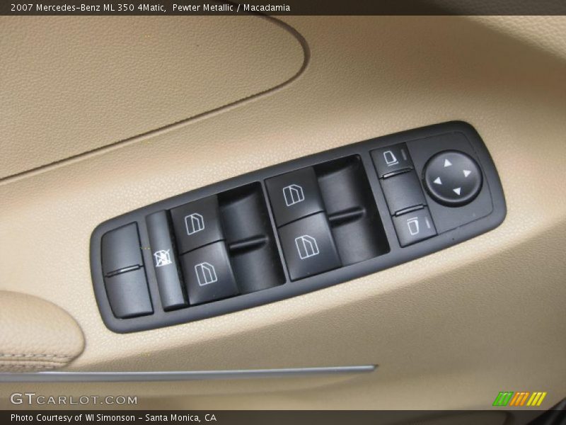 Pewter Metallic / Macadamia 2007 Mercedes-Benz ML 350 4Matic
