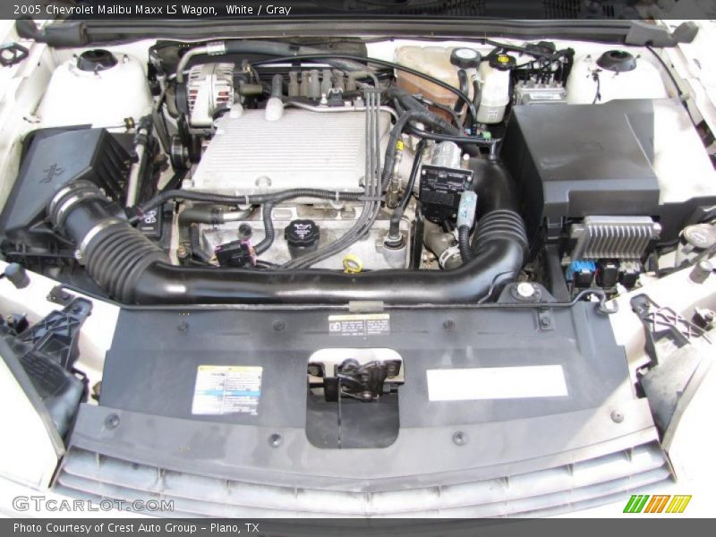 White / Gray 2005 Chevrolet Malibu Maxx LS Wagon