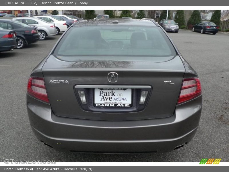 Carbon Bronze Pearl / Ebony 2007 Acura TL 3.2
