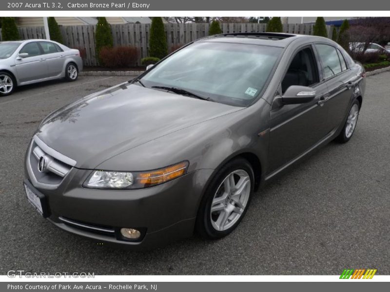 Carbon Bronze Pearl / Ebony 2007 Acura TL 3.2
