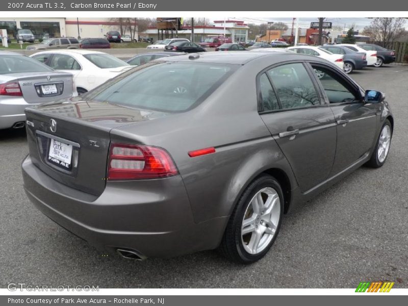 Carbon Bronze Pearl / Ebony 2007 Acura TL 3.2