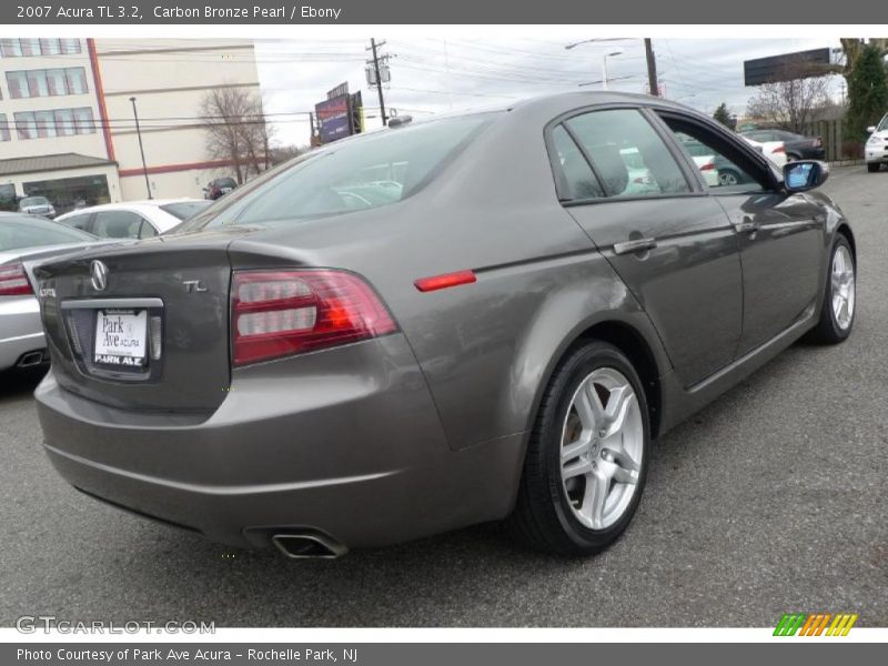 Carbon Bronze Pearl / Ebony 2007 Acura TL 3.2