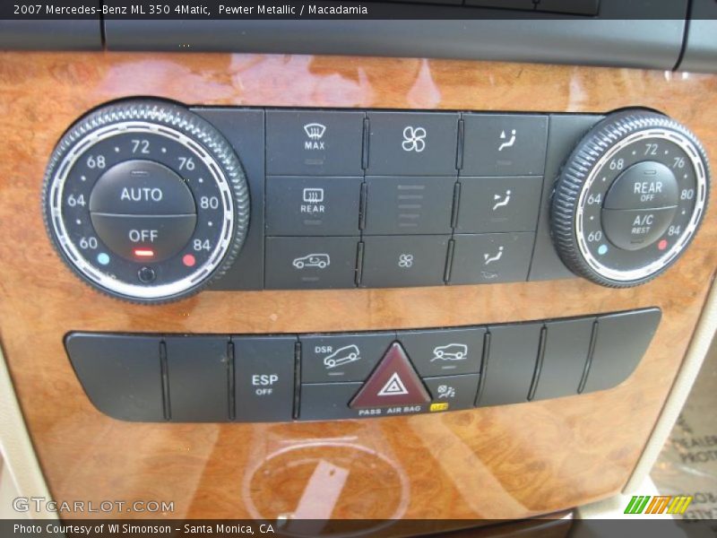 Pewter Metallic / Macadamia 2007 Mercedes-Benz ML 350 4Matic