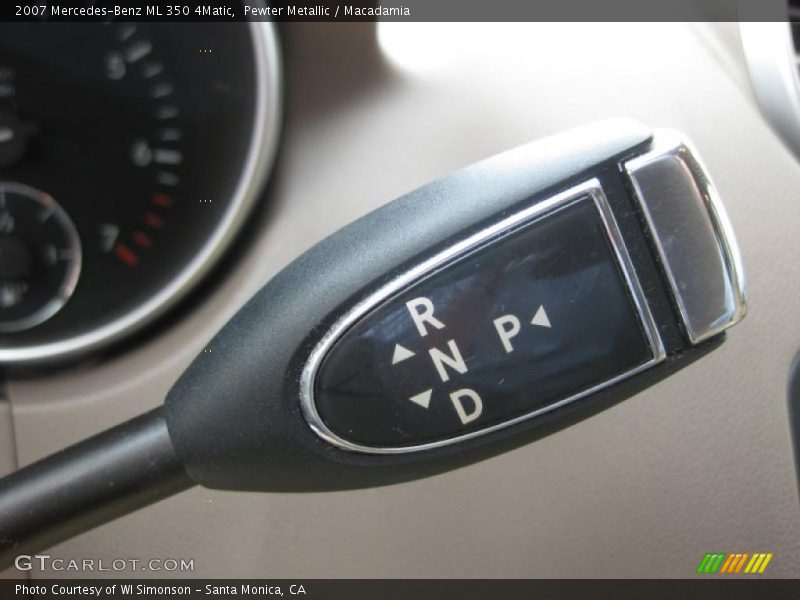 Pewter Metallic / Macadamia 2007 Mercedes-Benz ML 350 4Matic
