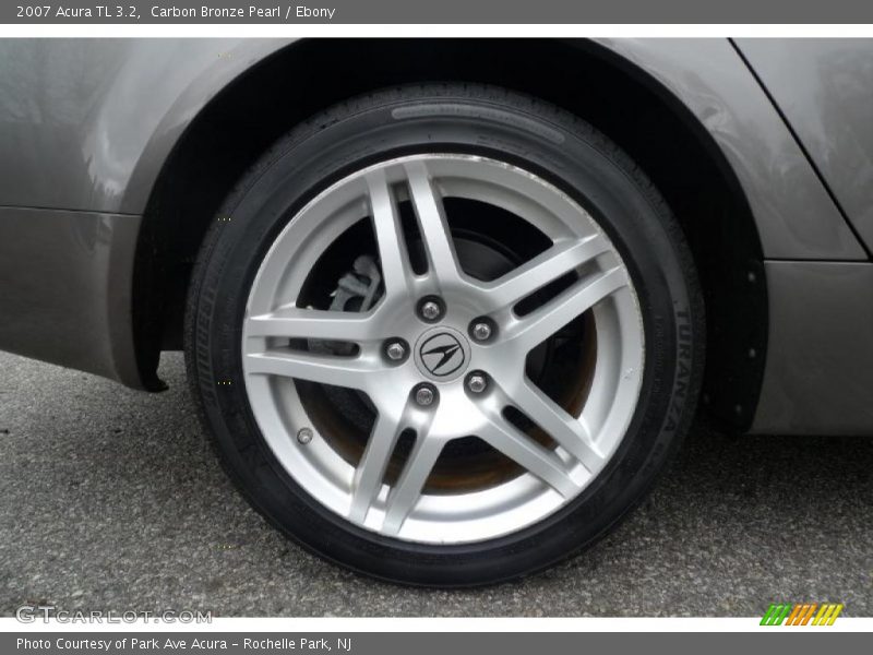 Carbon Bronze Pearl / Ebony 2007 Acura TL 3.2