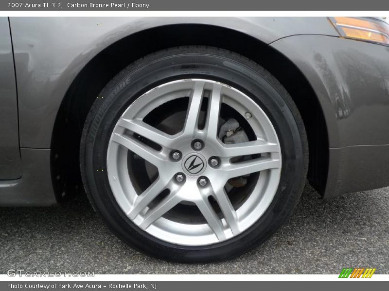 Carbon Bronze Pearl / Ebony 2007 Acura TL 3.2