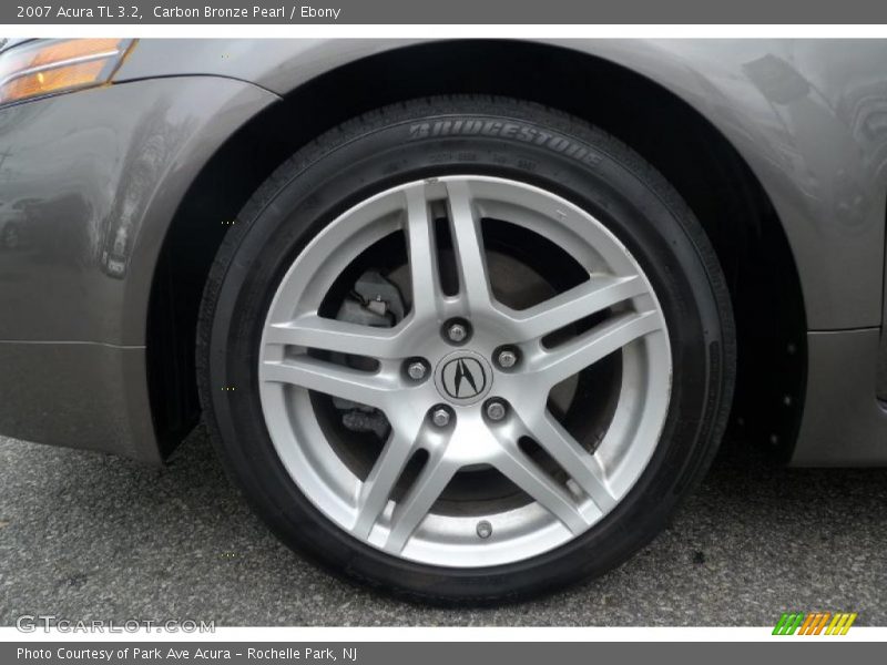 Carbon Bronze Pearl / Ebony 2007 Acura TL 3.2