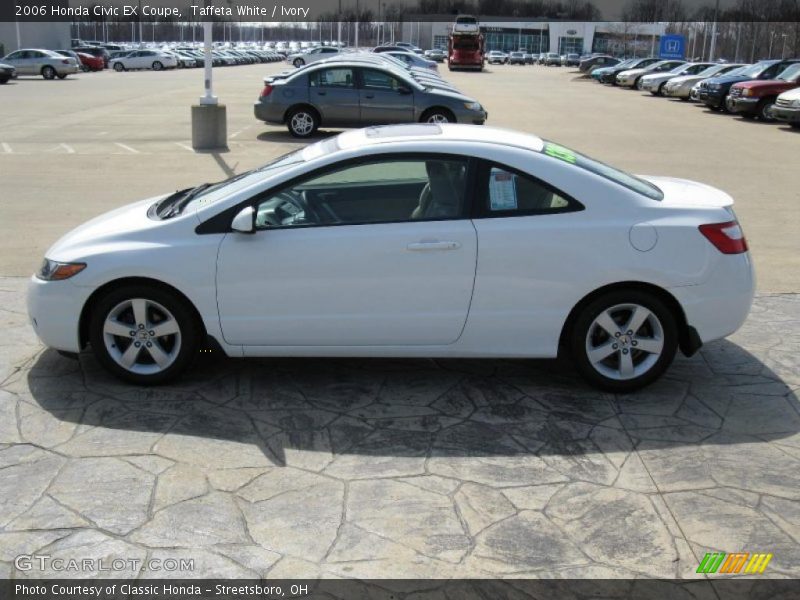 Taffeta White / Ivory 2006 Honda Civic EX Coupe