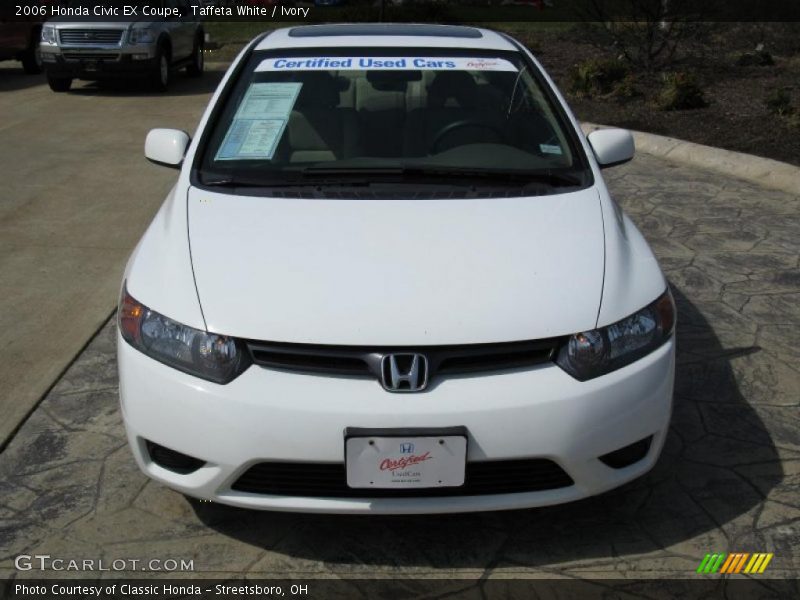 Taffeta White / Ivory 2006 Honda Civic EX Coupe