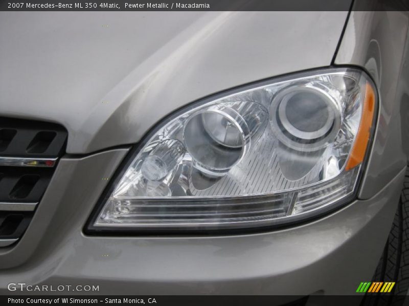 Pewter Metallic / Macadamia 2007 Mercedes-Benz ML 350 4Matic