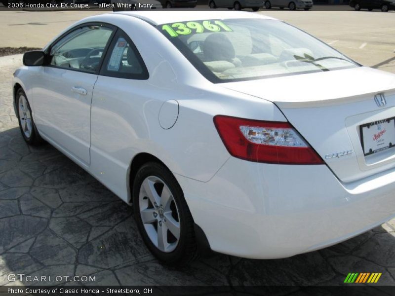 Taffeta White / Ivory 2006 Honda Civic EX Coupe