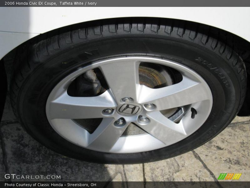 Taffeta White / Ivory 2006 Honda Civic EX Coupe