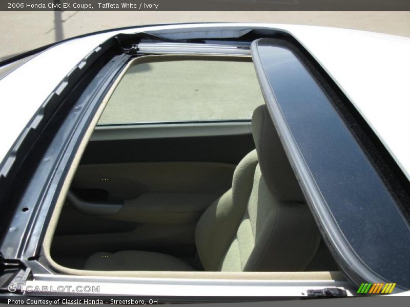 Taffeta White / Ivory 2006 Honda Civic EX Coupe