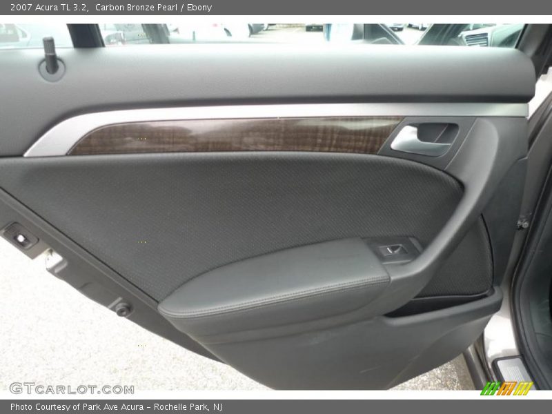 Carbon Bronze Pearl / Ebony 2007 Acura TL 3.2