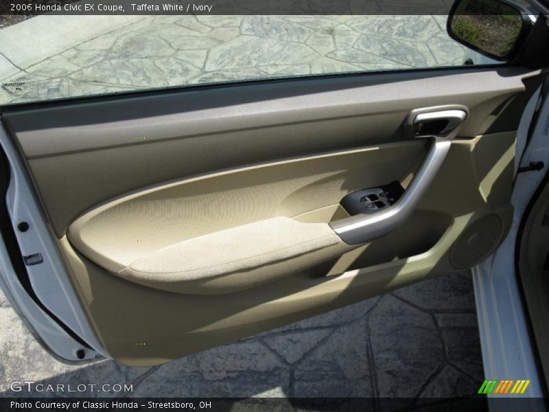 Taffeta White / Ivory 2006 Honda Civic EX Coupe