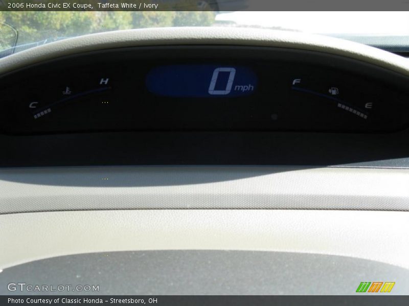 Taffeta White / Ivory 2006 Honda Civic EX Coupe