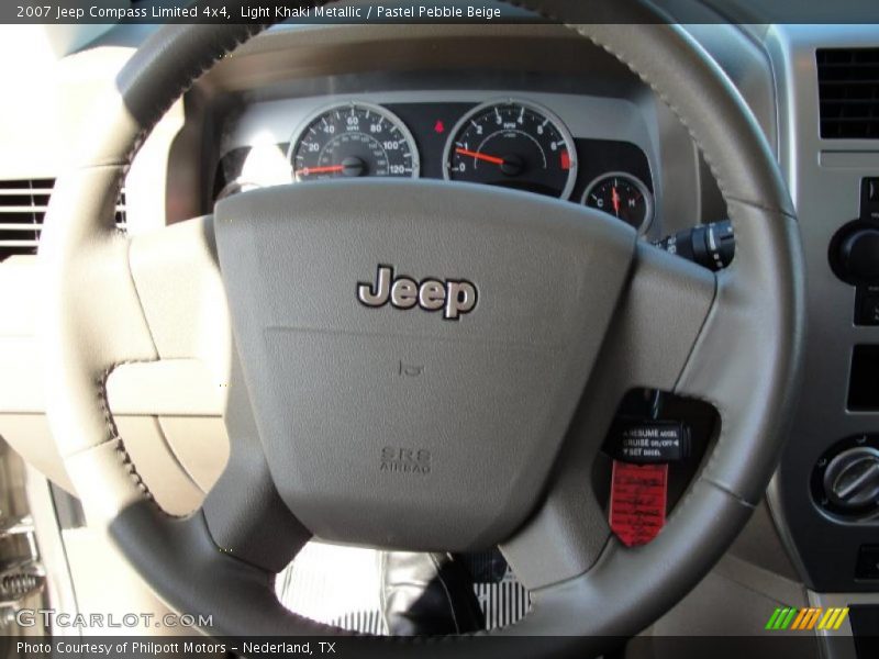Light Khaki Metallic / Pastel Pebble Beige 2007 Jeep Compass Limited 4x4