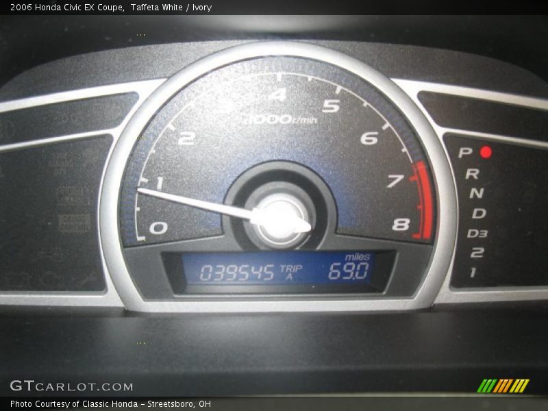 Taffeta White / Ivory 2006 Honda Civic EX Coupe