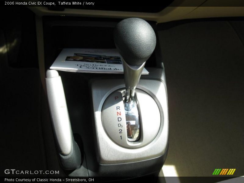 Taffeta White / Ivory 2006 Honda Civic EX Coupe