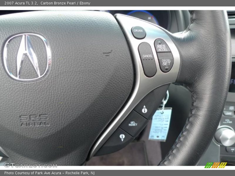 Carbon Bronze Pearl / Ebony 2007 Acura TL 3.2