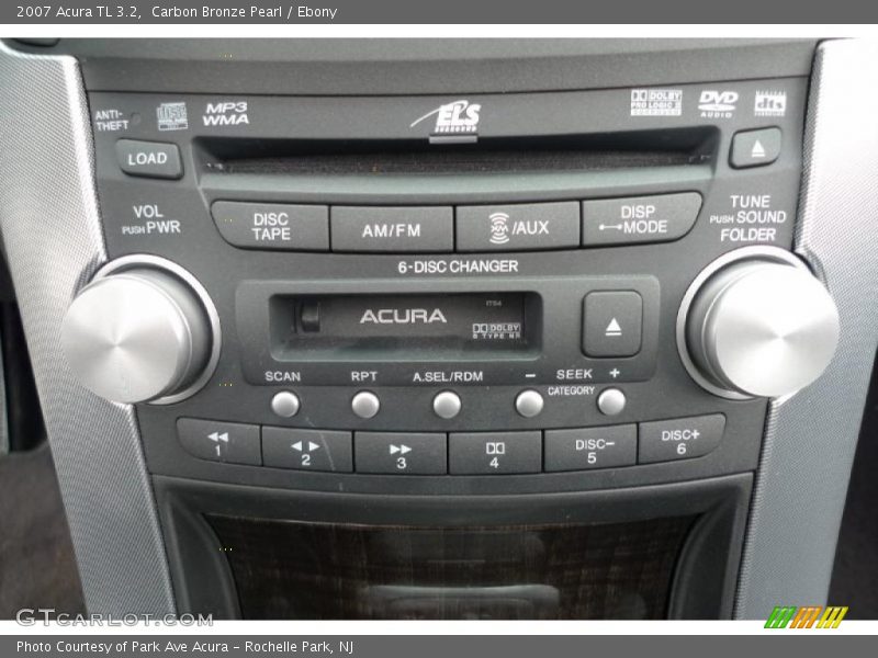 Carbon Bronze Pearl / Ebony 2007 Acura TL 3.2