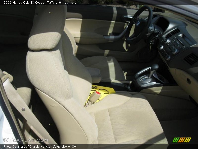 Taffeta White / Ivory 2006 Honda Civic EX Coupe