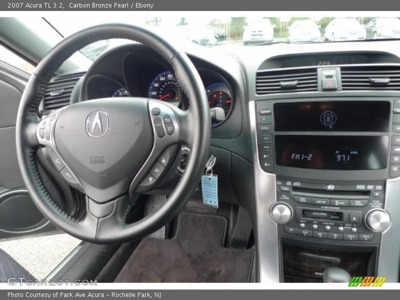 Carbon Bronze Pearl / Ebony 2007 Acura TL 3.2