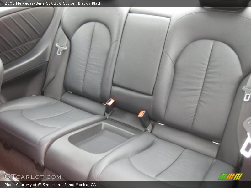 Black / Black 2008 Mercedes-Benz CLK 350 Coupe