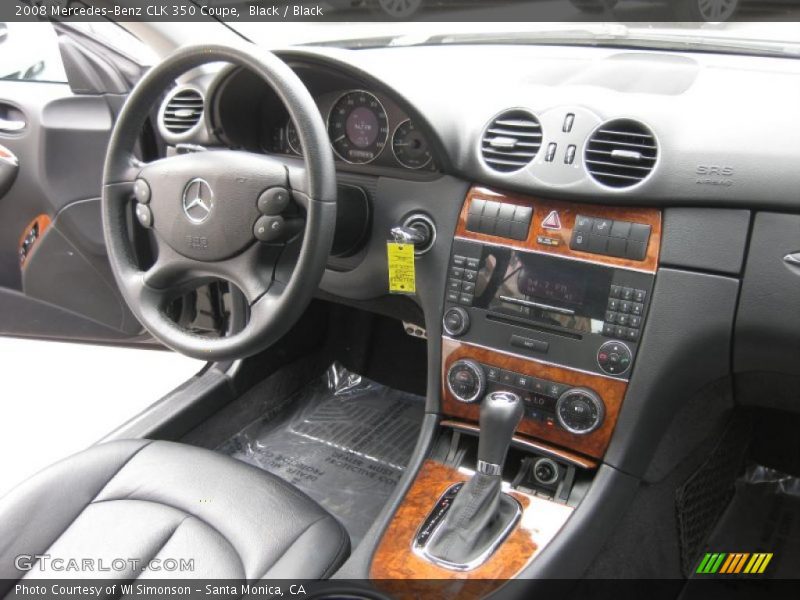 Black / Black 2008 Mercedes-Benz CLK 350 Coupe