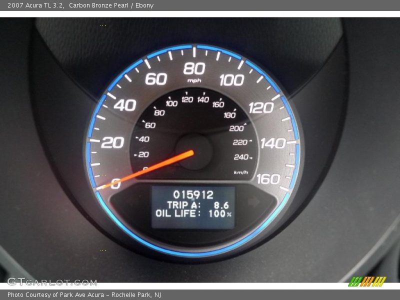Carbon Bronze Pearl / Ebony 2007 Acura TL 3.2