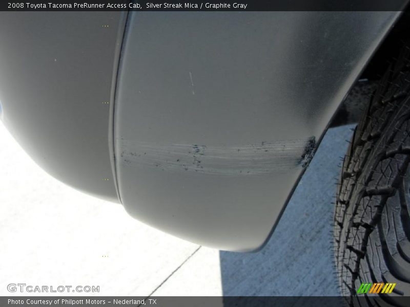Silver Streak Mica / Graphite Gray 2008 Toyota Tacoma PreRunner Access Cab