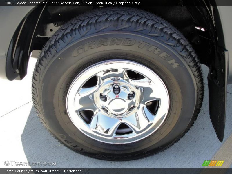 Silver Streak Mica / Graphite Gray 2008 Toyota Tacoma PreRunner Access Cab