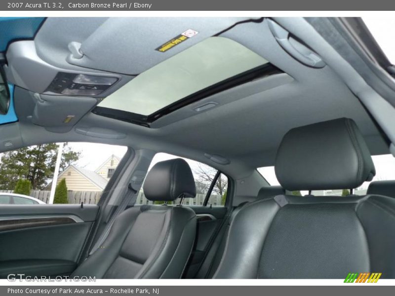 Carbon Bronze Pearl / Ebony 2007 Acura TL 3.2