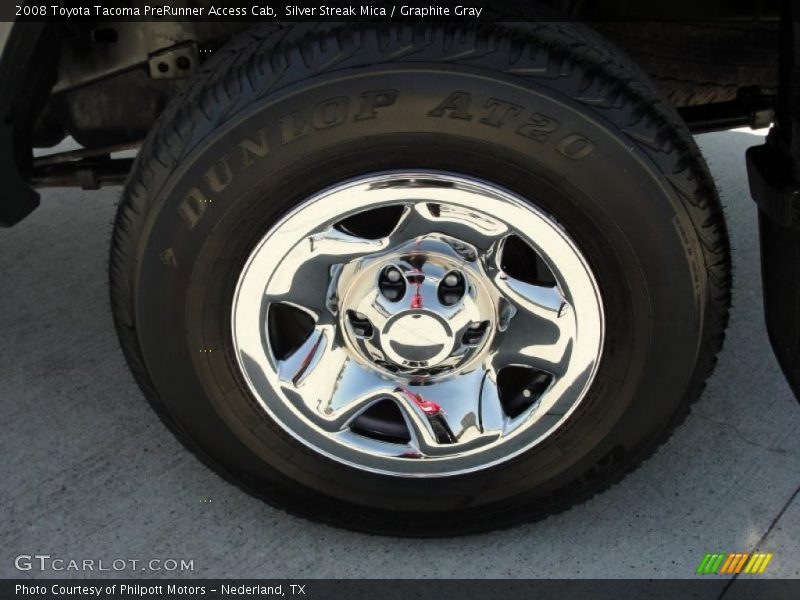 Silver Streak Mica / Graphite Gray 2008 Toyota Tacoma PreRunner Access Cab
