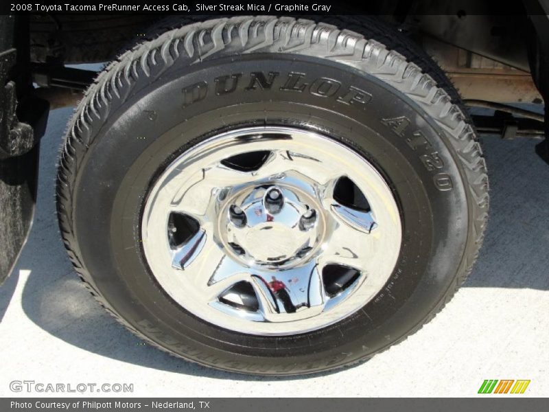 Silver Streak Mica / Graphite Gray 2008 Toyota Tacoma PreRunner Access Cab