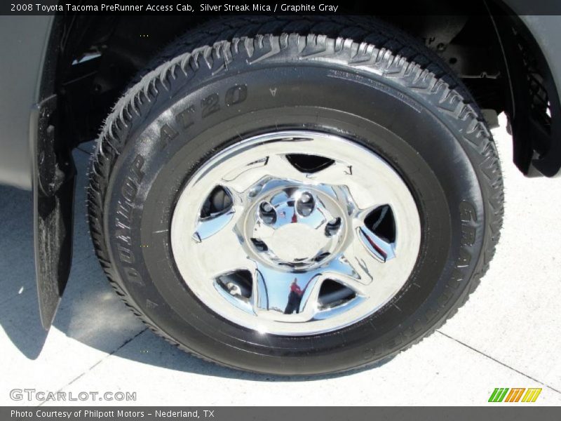 Silver Streak Mica / Graphite Gray 2008 Toyota Tacoma PreRunner Access Cab