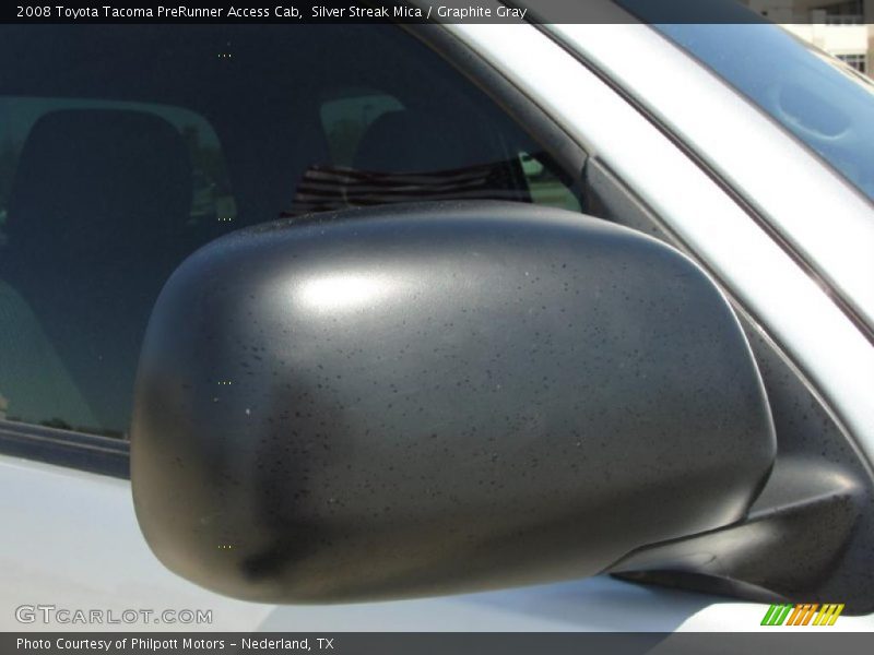 Silver Streak Mica / Graphite Gray 2008 Toyota Tacoma PreRunner Access Cab