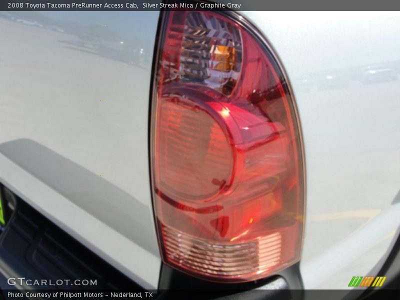 Silver Streak Mica / Graphite Gray 2008 Toyota Tacoma PreRunner Access Cab