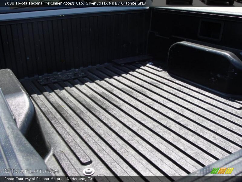 Silver Streak Mica / Graphite Gray 2008 Toyota Tacoma PreRunner Access Cab
