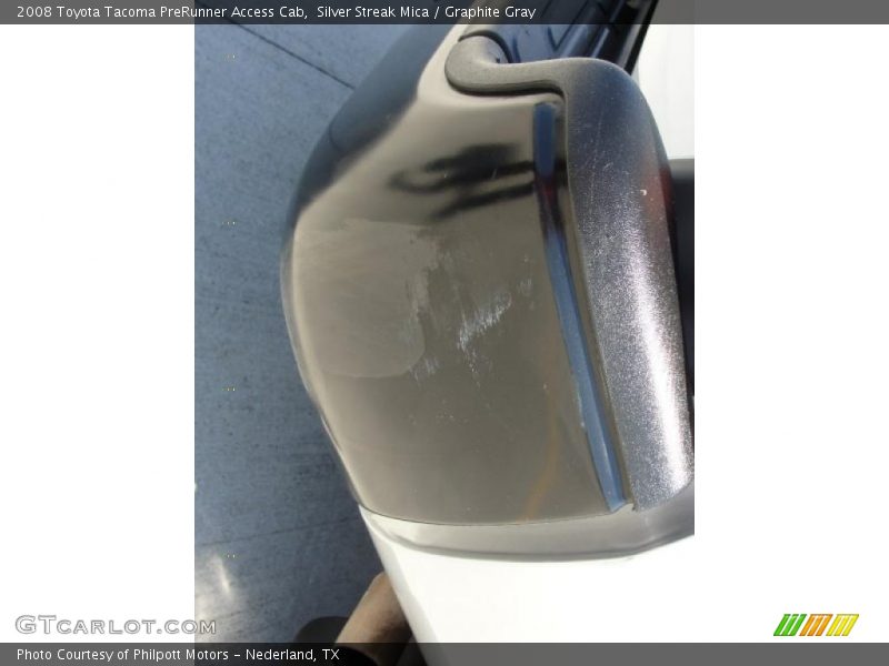 Silver Streak Mica / Graphite Gray 2008 Toyota Tacoma PreRunner Access Cab
