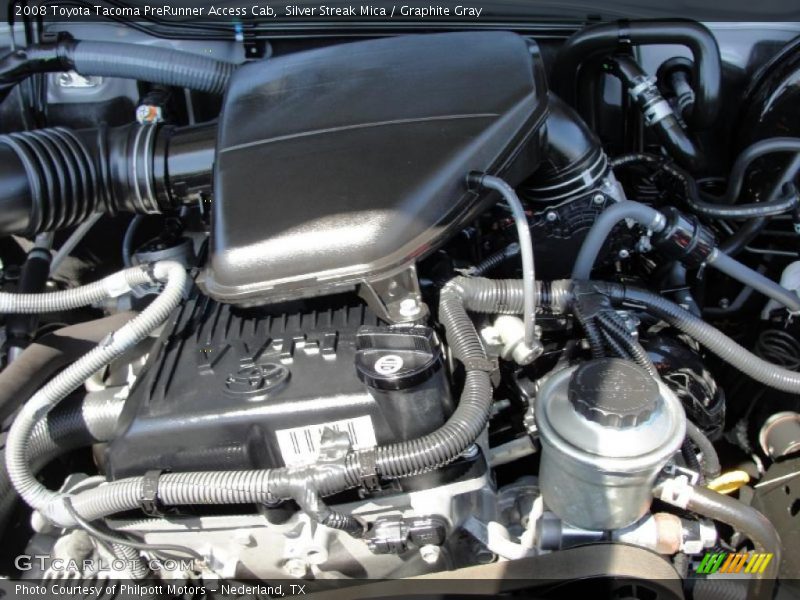 Silver Streak Mica / Graphite Gray 2008 Toyota Tacoma PreRunner Access Cab