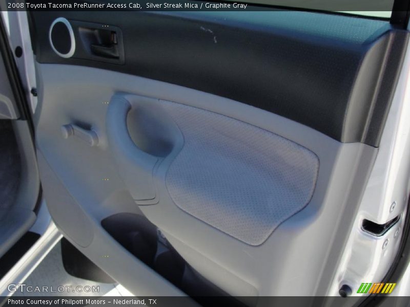 Silver Streak Mica / Graphite Gray 2008 Toyota Tacoma PreRunner Access Cab