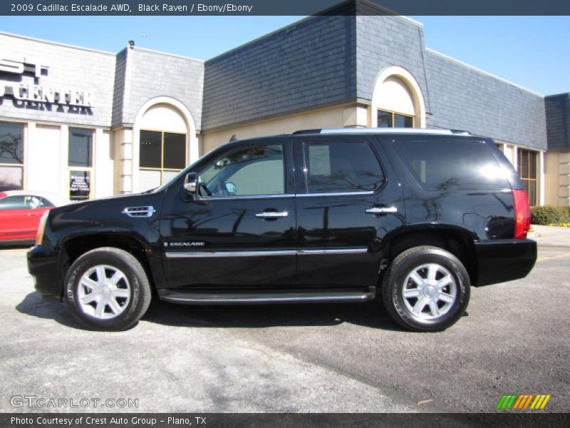 Black Raven / Ebony/Ebony 2009 Cadillac Escalade AWD