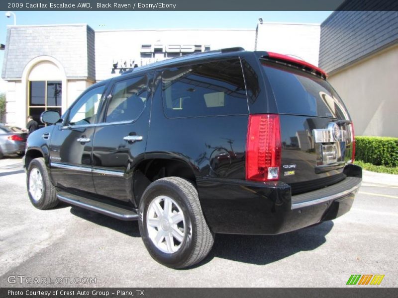 Black Raven / Ebony/Ebony 2009 Cadillac Escalade AWD
