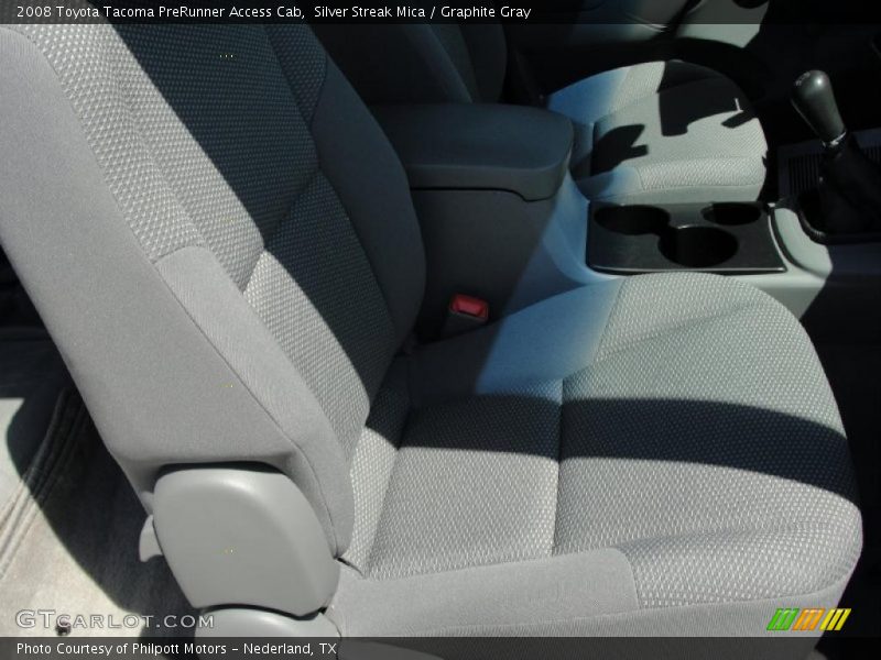 Silver Streak Mica / Graphite Gray 2008 Toyota Tacoma PreRunner Access Cab