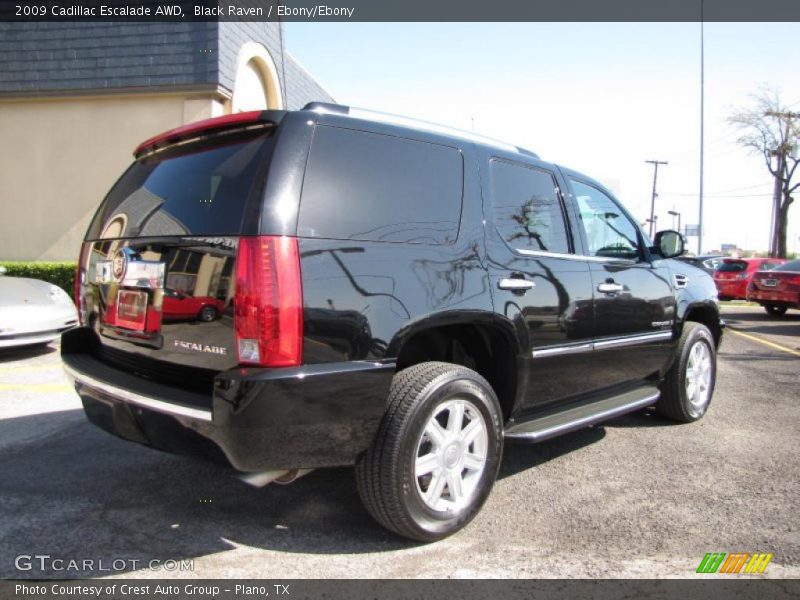 Black Raven / Ebony/Ebony 2009 Cadillac Escalade AWD