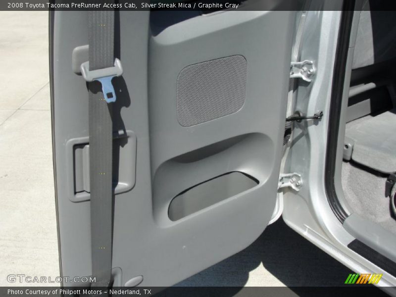Silver Streak Mica / Graphite Gray 2008 Toyota Tacoma PreRunner Access Cab