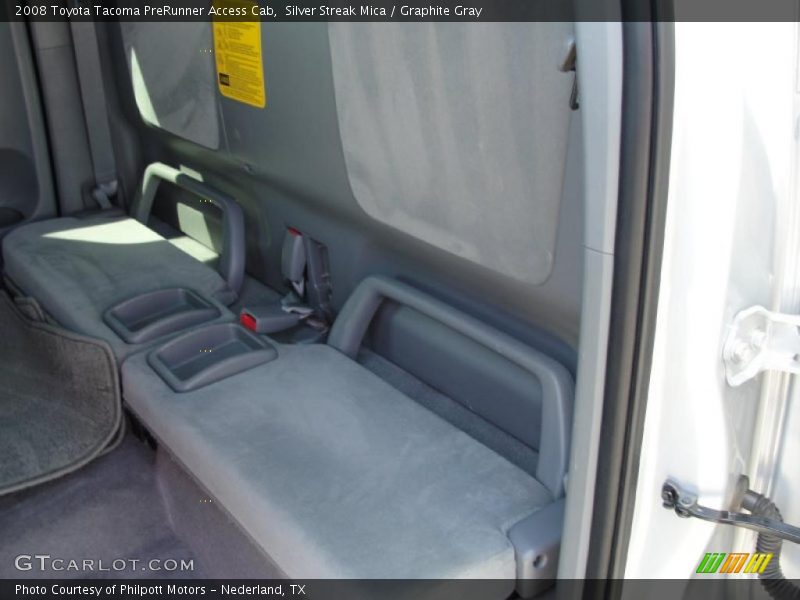 Silver Streak Mica / Graphite Gray 2008 Toyota Tacoma PreRunner Access Cab