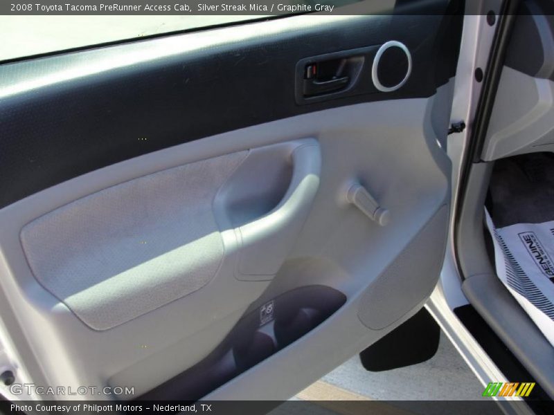 Silver Streak Mica / Graphite Gray 2008 Toyota Tacoma PreRunner Access Cab